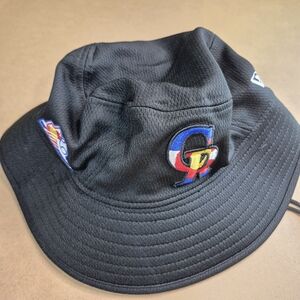 Black Bucket Hat with Colorodo Rockies Embroidery